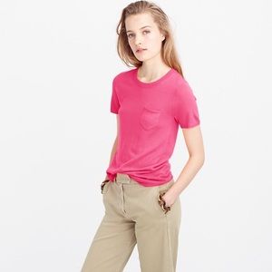 J. Crew Collection Cashmere Tee M